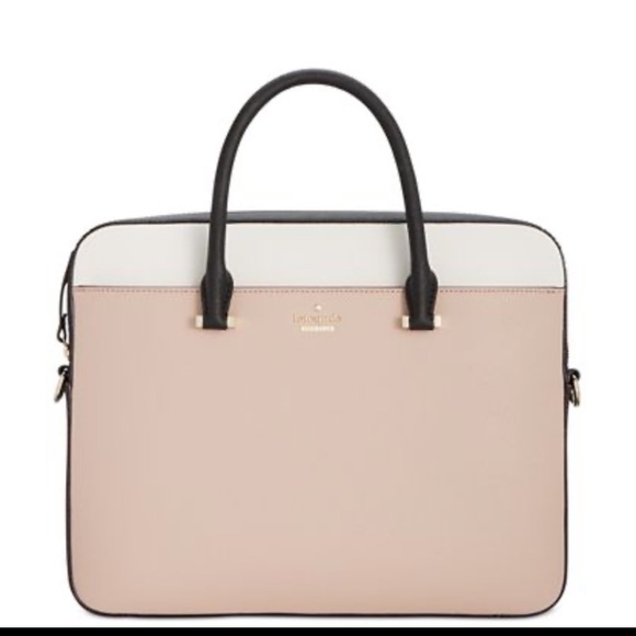 kate spade leather laptop bag